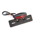 thumbnail image 3 of Feu de Frein Plaque d'Immatriculation Feu Arrière de Frein de Moto Led Lumière Ovale Feu Arrière de Moto Rétro Led Arrière de Frein Feu de Plaque d'Immatriculation Adapté pour Couverture Rouge, 3 of 8