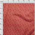 thumbnail image 3 of oneOone Rayon Red Fabric Floral Craft Projects Decor Fabric Printed By The Yard 56 Inch Wide, 3 of 4