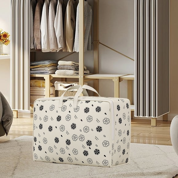 Amzcrzy Organizational Storage Quilt Storage Bags Clothes Clothing Luggage Moving Bags Large Capacity Thickened Waterproof Quilt Woven Bags Home Decor Home Decoration Fall Decor Room Decor