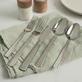 thumbnail image 1 of Picasso 20-Piece Stainless Steel Flatware Set – Modern, Rust-Resistant, Dishwasher Safe Silverware, 1 of 7