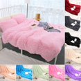 thumbnail image 2 of 80x120cm Doux Moelleux Shaggy Chaud Lit Sofa Couvre-Lit Literie Drap Jeté Couverture, 2 of 10