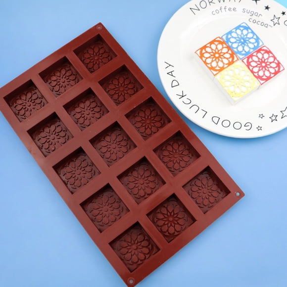 Food Grade Silicone Chocolate Bar Mold for Cakes, Candy, Jelly, and Energy Bars