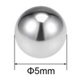 thumbnail image 2 of Billes de Roulement Métriques en Acier Inoxydable 316L G100, Bille de Précision, 5 mm, 2 of 5