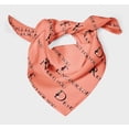 thumbnail image 3 of Bimba Orange Quotes Text Pure Silk Printed Head Bandanas Summer Neck Wrap Scarf 40 x 40 Inches, 3 of 6
