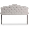 thumbnail image 3 of Baxton Studio Aurora Tufted Queen Panel Headboard in Grayish Beige, 3 of 6
