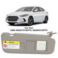 thumbnail image 3 of Sun Visor, 85220 F0100TTX Simple Installation Passenger Side Sun Visor Durable with Makeup Mirror for Elantra AD 2016 To 2019, 3 of 8