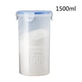 thumbnail image 1 of Oleegame 1 Pce Rangement de Produits Boîte de Rangement de Cuisine Scellée Conservation des Aliments Contenant de Conservation en Plastique Réservoir de Rangement Grains Boîte Scellée, 1 of 4