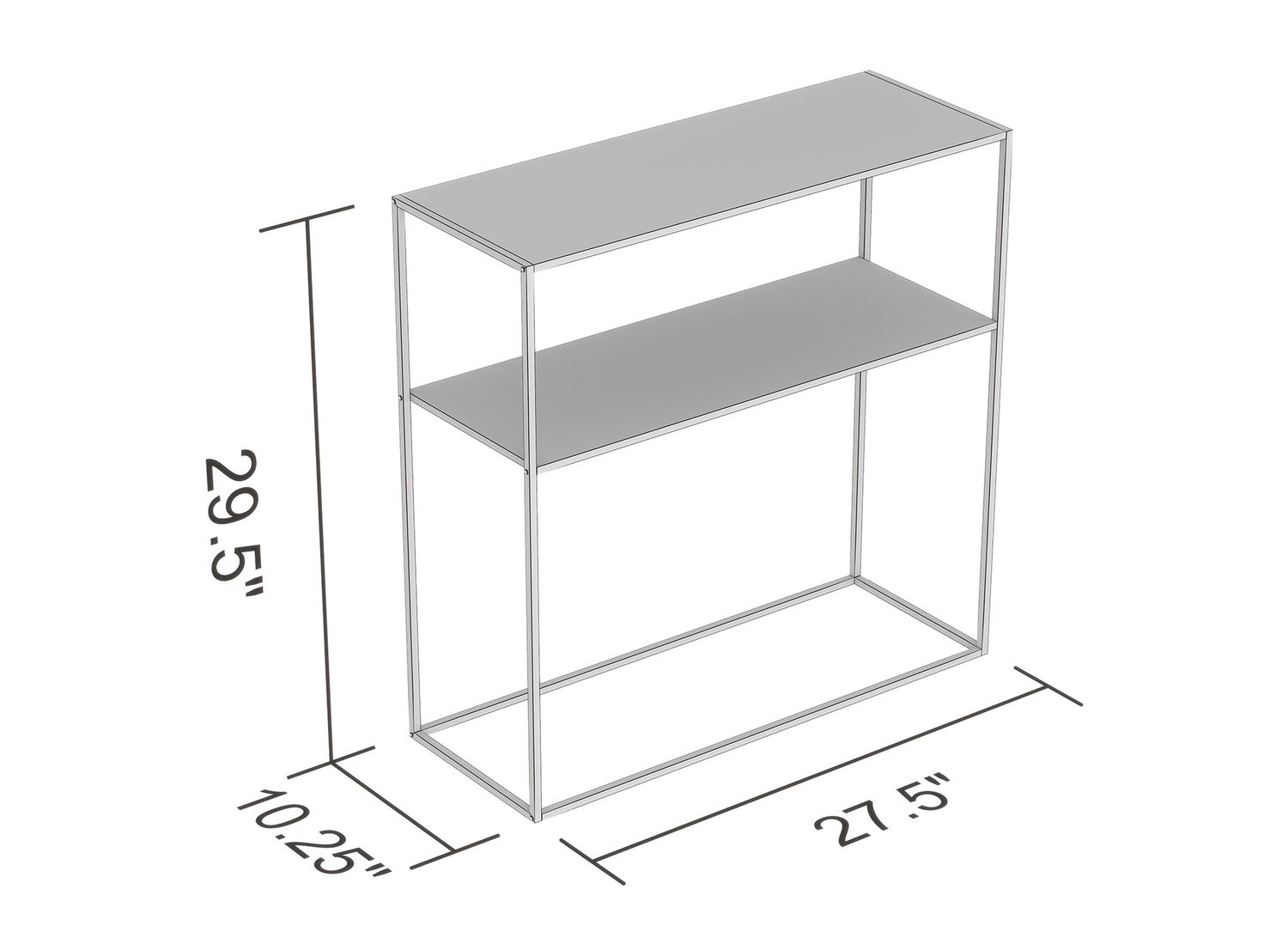 Premium Console Table for Entryway. Versatile Sofa Table. Stylish and Functional Behind Couch Table. Accent Table Easy to Assemble. Console Table with Storage Shelf. Black Metal