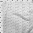 thumbnail image 3 of oneOone Silk Tabby White Fabric Fresh Craft Projects Decor Fabric Printed By The Yard 42 Inch Wide, 3 of 4