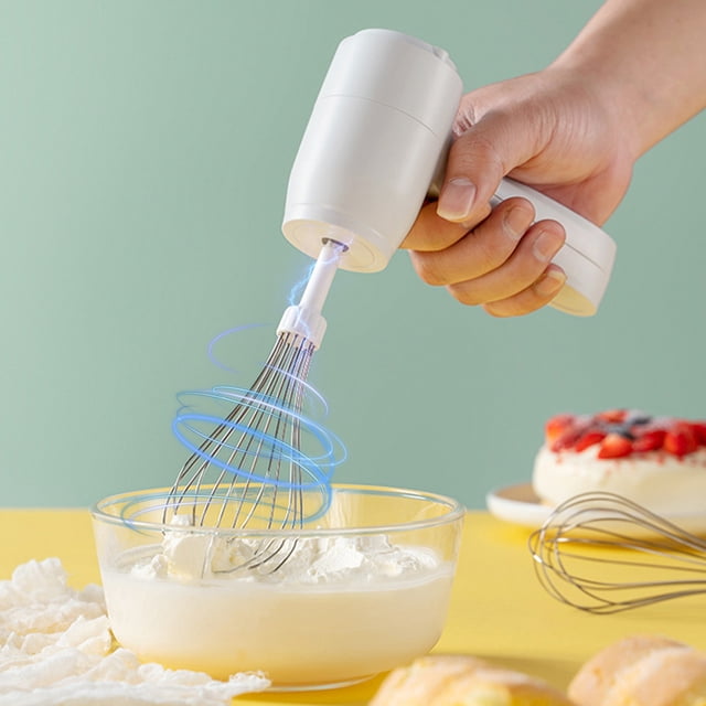 Mousseur à Lait Portable Rechargeable par USB, Mousseur Portatif Facile à Nettoyer pour Café, Soupe, Conception Durable et Conception de Rangement Compacte