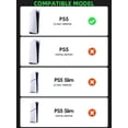thumbnail image 2 of Faceplate for PS5 Disc Edition, Spider Plates for PS5 Console Cover Plates, ABS Faceplate Anti-Scratch Shell Covers for PlayStation 5 PS5 Cover Plate Disc Edition, 2 of 6