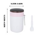 thumbnail image 3 of TIMIFIS Tasse Isolée Tasse de Déjeuner en Acier Inoxydable 304 Tasse de Yogourt Isolée Ronde Tasse de Soupe Isolée Scellée Polyvalente Tasse de Lait Portable Bouteille d'Eau 450 ml Gadgets de Cuisine, 3 of 4