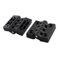 thumbnail image 2 of Unique Bargains 5 x Replacement Plastic Foldable Cupboard Closet Door Hinges Hardware, 2 of 2
