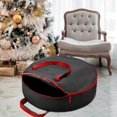 thumbnail image 4 of jinwen 201D Container Storage Bag Heavy Duty Cloth Cloth with Handles Rectangle Closure Black-1 60x18cm, 4 of 7