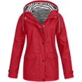 thumbnail image 1 of Women’s Waterproof, Softshell Rain Jacket, Outdoor, Breathable, Packable, Transition, Lightweight Jacket with Hood for Spring, Autumn, Hiking, Trekking, Cycling, 1 of 5