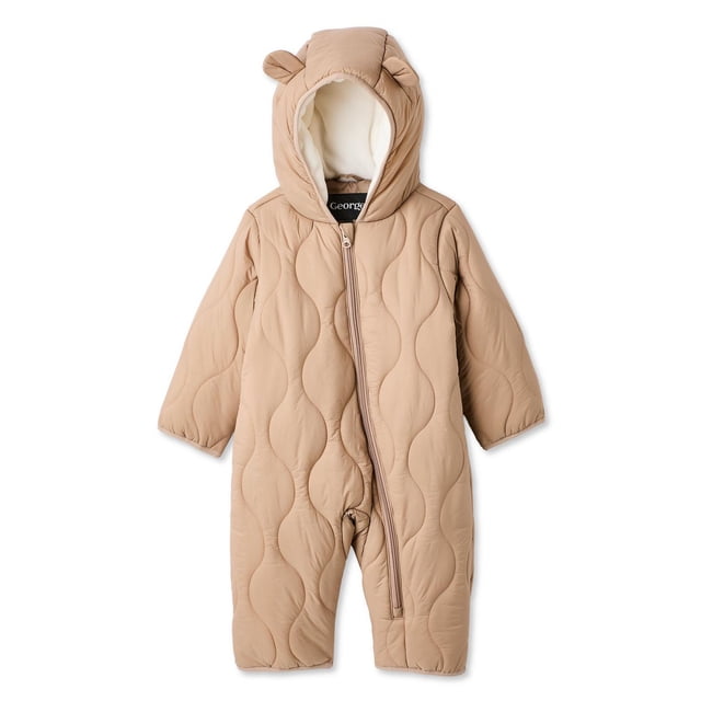 George Newborn Hooded Pram Suit