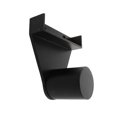 thumbnail image 2 of Almencla Support de Craie de Piscine Mural Compact Support de Craie de Billard Rangement Noir, 2 of 8