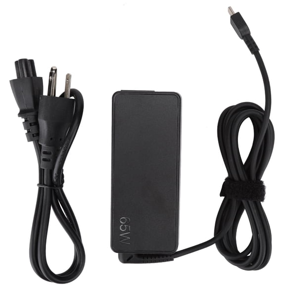 65W Type C AC Power Adapter Charger for Lenovo Laptop with US Plug