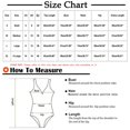 thumbnail image 3 of SDNall Bikini Ajusté Rétro à Imprimé Floral pour Femmes, Maillot de Bain une Pièce Aguichant pour Femmes avec Robe, 3 of 9