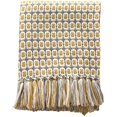 thumbnail image 5 of Couverture de Sofa Simple Vent Jaune à Carreaux Chaude Jeté de Lit de Sofa avec Franges à Pampilles pour Chambre Maison, 5 of 5