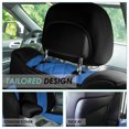 thumbnail image 4 of For 2011–2021 Jeep Grand Cherokee FH Group Neoprene Waterproof Custom Fit Car Seat Covers - Full Set Blue, 4 of 5