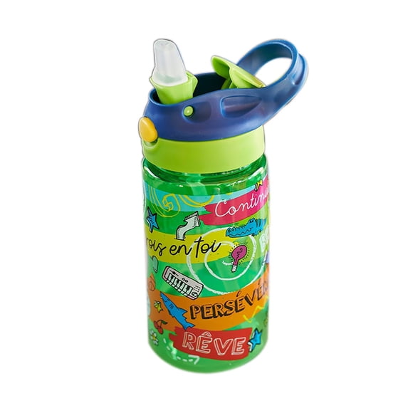 Chantal Lacroix - Bouteille d'Eau « Persévérance » pour Enfants, Verte