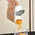 thumbnail image 2 of Lksixu Airtight Cereal Storage Container Clear 2L Airtight Kitchen Food Storage Container With Lids And Compartments For Grain Flour Rice Nut Snacks Storage Bins Organizers and Storage, 2 of 6