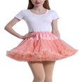 thumbnail image 1 of Jupe Mini Plissée en Tulle Uni Multi-Couches pour Femmes, Fête, Club, Cosplay, 1 of 8