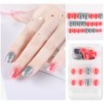 thumbnail image 1 of TopLLC False nail Wearing Nail Fake Nails Finished Removable Wearing Nails Lazy fixed, 1 of 2