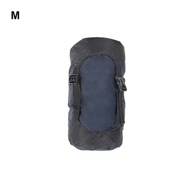 ziyahi Sac de Compression à Cordon Sac de Rangement pour Articles de Voyage Pochette Spatiale Nylon Résistant à l'Eau Camping Randonnée Alpinisme Bleu Foncé/m