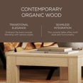 thumbnail image 3 of Maven Lane Paulo Table Basse en Bois, Fini Gris Vieilli, 3 of 6