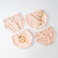 thumbnail image 3 of Girls Kids Underwear Cute Print Briefs Shorts Pants Underwear Trunks 4Pcs Clothes, 3 of 3