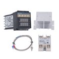 thumbnail image 3 of Kit de Contrôleur de Température PID Numérique, Kit de Contrôleurs de Température PID pour Incubateur Thermostat Régulateur de Thermostat PID Durabilité Prolongée, 3 of 12