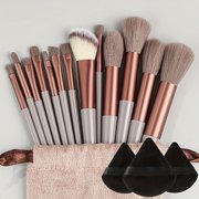 MesaSe Makeup Brush Set Soft Fluffy Professiona Cosmetic Foundation PowdeiEyeshadow Kabuki Blending Make Up Brush Beauty Tool MakeupSponge Storage Bag