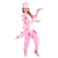 thumbnail image 5 of Pink Dinosaur Girl's Onesie, 5 of 5