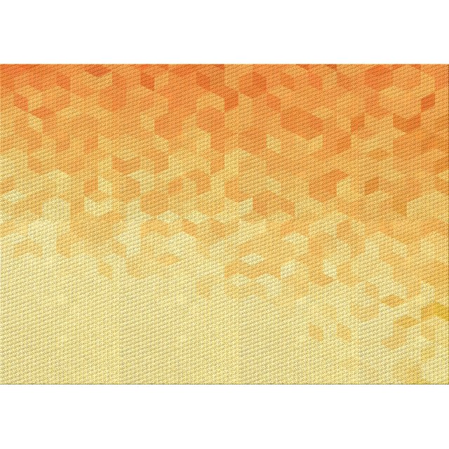 Ahgly Company Tapis d'Intérieur Rectangulaire Transitionnel Lavable à la Machine, Chrome Or Jaune, 8 Pieds x 10 Pieds