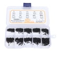 thumbnail image 1 of Pan Head Watch Screws, Self Tapping Small Screws Carbon Steel  Grip Replacement 1000Pcs With Tweezers For Glasses Clock Toy For Repairman, 1 of 8