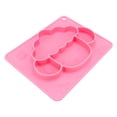 thumbnail image 4 of TAILTOSS Assiettes à Succion Assiette pour Tout-Petits Silicone Rose 1 Pcs Conception Antidérapante, 4 of 6