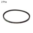thumbnail image 3 of Unique Bargains 620mm Inner Girth 10mm Width Cogged V Belts Rubber Drive Belt for Power Transmission 2 Pack, 3 of 6