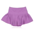thumbnail image 1 of Jupe de Sport, Jupe Plissée Violette de Tenue Active pour la Course pour Femmes m, 1 of 8