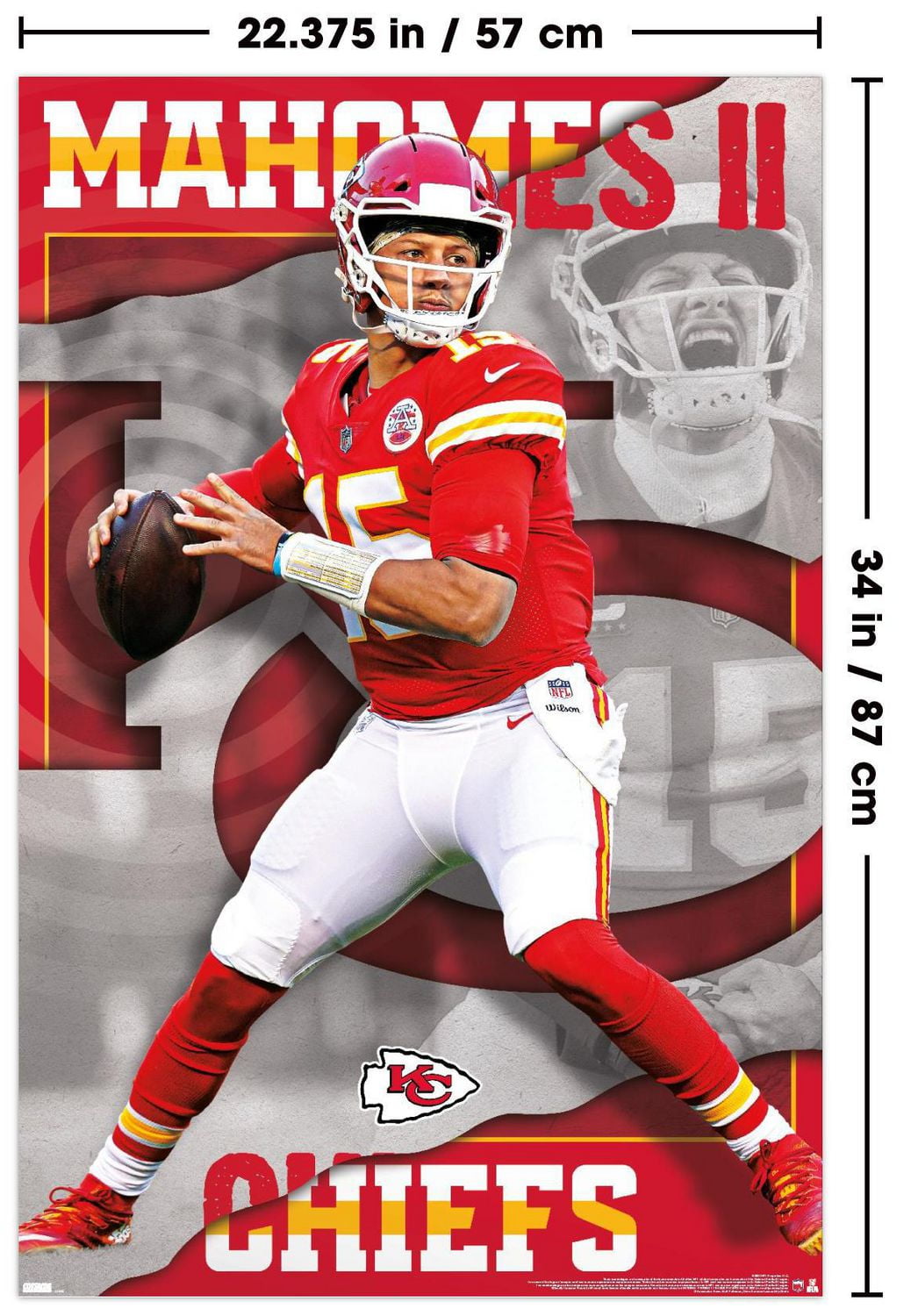 NFL Kansas City Chiefs - Patrick Mahomes II 22