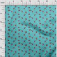 thumbnail image 2 of oneOone Silk Tabby Fabric Leaves & Flower Floral Decor Fabric Printed BTY 42 Inch Wide, 2 of 4