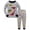 Grey, variant on Christmas Pajamas Pants Toddler Kids Boys Pajamas Cotton Dinosaur Sleepwear T shirt Tops Pants Set
