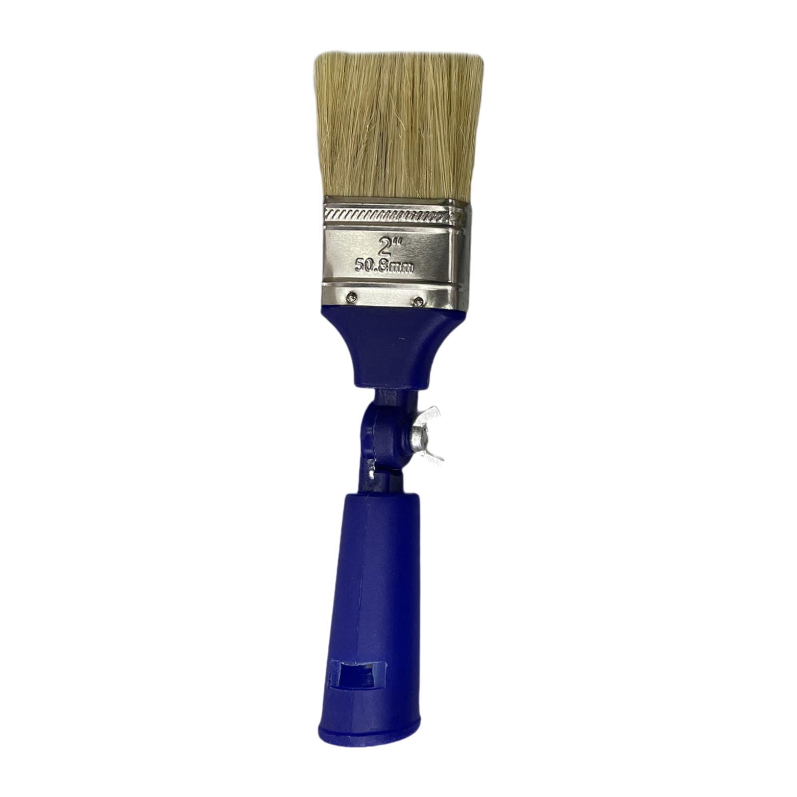 Tnarru Pinceau de Peinture pour Maçonnerie à Angles Multiples Réglables Pinceau à Taches Professionnel pour Peinture Intérieure et Extérieure Accessoires Polyvalents 2 Pouces