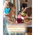 thumbnail image 4 of Casque Antibruit à Double Paquet pour Enfants - Cache-Oreilles pour Autisme, Tout-Petits et Enfants - Protection Insonorisée pour Concerts, Spectacles Aériens et Feux d'Artifice, 4 of 10