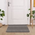 thumbnail image 5 of Mainstays Olin 18x30 Tufted Accent Mat, Machine Washable, Non-Slip, Striped Grey/White, for Kitchen, Hallway, Mudroom, 5 of 5