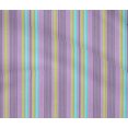 thumbnail image 3 of oneOone Cotton Flex Fabric Multicolor Stripe Print Fabric By The Yard 40 Inch Wide, 3 of 3