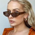 thumbnail image 3 of Lunettes de Soleil Rétro pour Hommes et Femmes, Plein Air, Vacances (Couleur : E, Taille : 1), 3 of 4