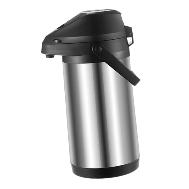 GROWTH TANK Carafe à Café avec Pompe, Distributeur de Boissons en Acier Inoxydable de 4 L avec Pompe à Levier. Doté d'Une Conception à Isolation sous Vide pour Garder les Boissons Chaudes jusqu'à 24 Heures. Convient au Café, au Thé, au Jus et à d'Autres Boissons. Idéal pour l'Extérieur, les Fêtes, le camping et les Conférences.