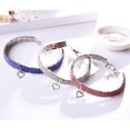 thumbnail image 3 of Collier pour Animal de Compagnie avec Motif de Cœur, Collier en Métal Ajustable pour Chien et Chat, Rose, P, 3 of 8